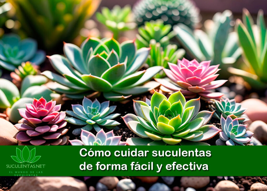 Cómo cuidar suculentas de forma fácil y efectiva